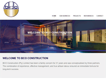 Tablet Screenshot of bco.co.za
